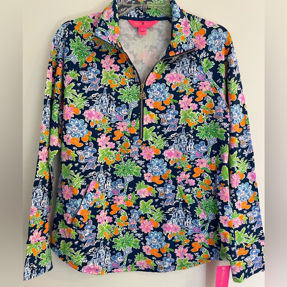 Disney x Lilly Pulitzer Women’s Pullover, Size S, New with Tags!